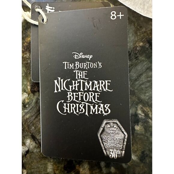 Loungefly Nightmare Before Christmas Tree String Lights Glow Zip Around Wallet - Picture 4 of 8